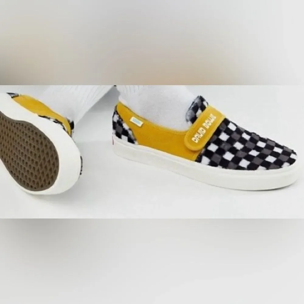 Limited Vans x David Bowie Hunky Dory flats Slip on Shoes sneakers loafers